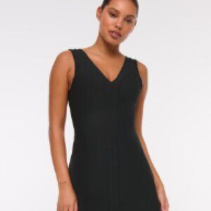 YPB sculptLUX V-Neck Mini Dress